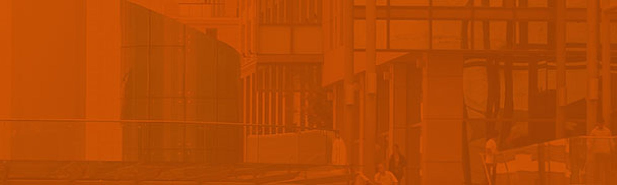Orange banner